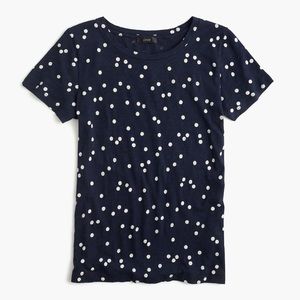 J. Crew Cluster Dot Tee